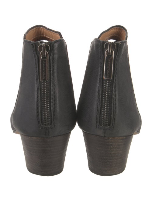 Aquatalia Leather Cutout Accent Boots