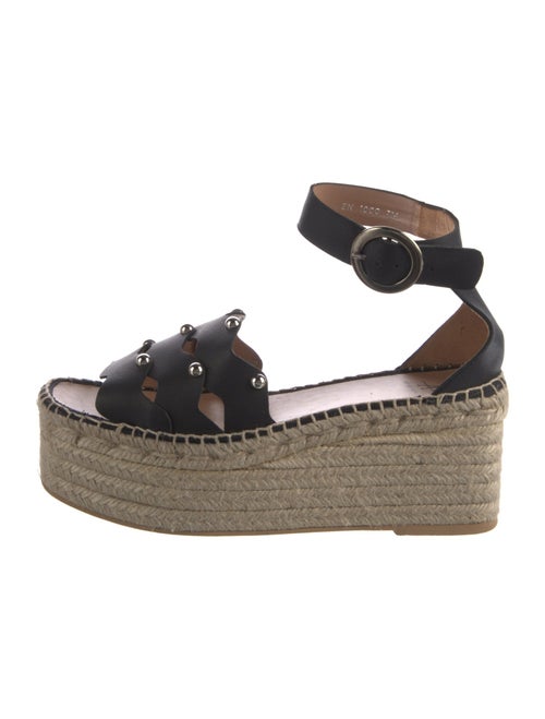 Aquatalia Leather Espadrilles