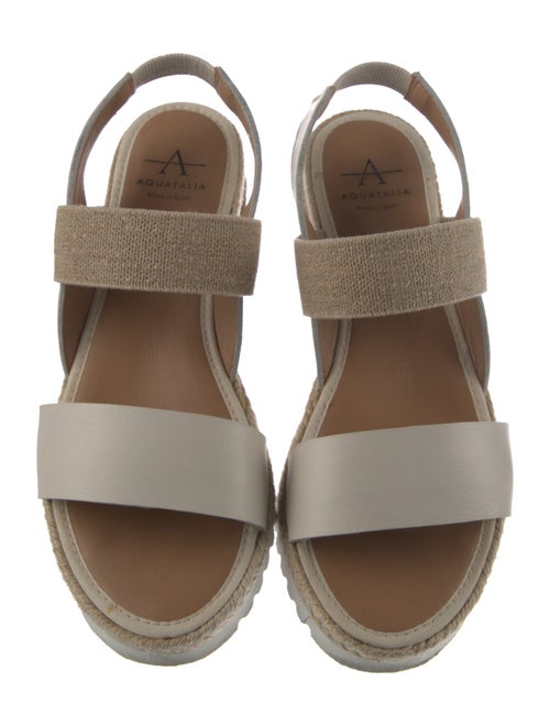 Aquatalia Leather Espadrilles