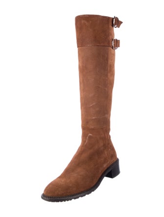 Aquatalia Suede Riding Boots