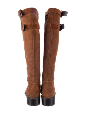Aquatalia Suede Riding Boots
