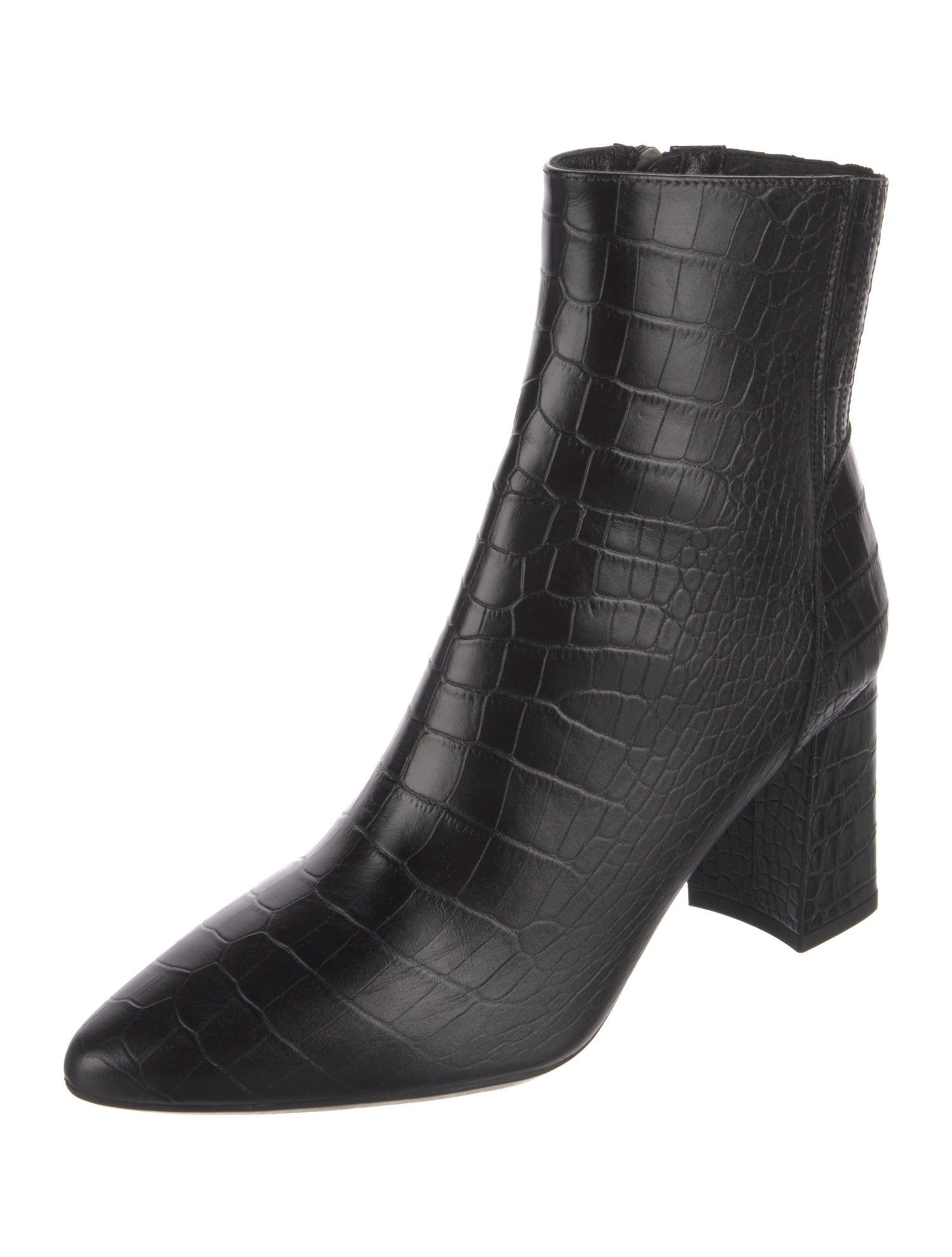 Aquatalia Embossed Leather Boots