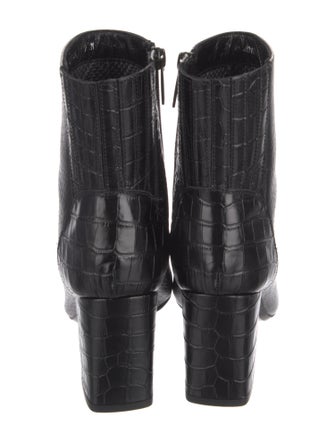 Aquatalia Embossed Leather Boots