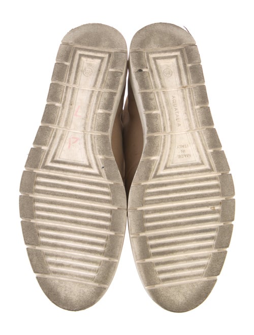 Aquatalia Suede Lace-Up Boots