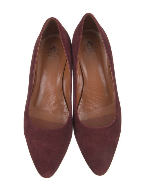 Aquatalia Suede Pumps