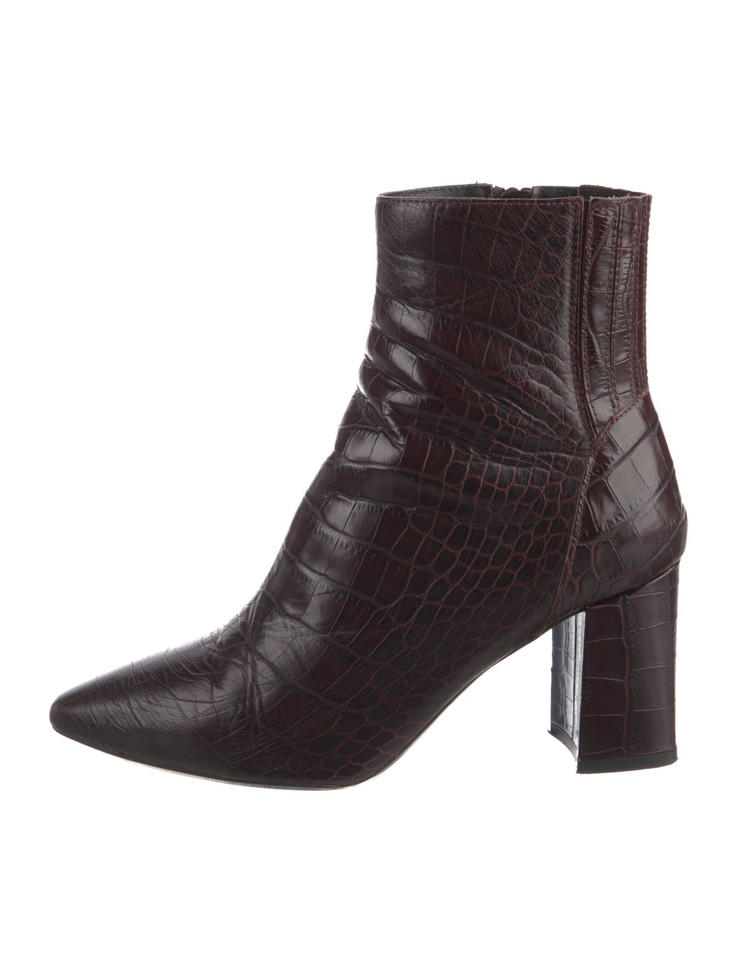 Aquatalia Embossed Leather Boots