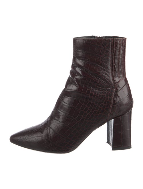 Aquatalia Embossed Leather Boots