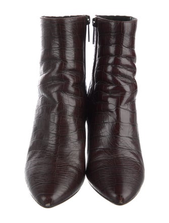 Aquatalia Embossed Leather Boots