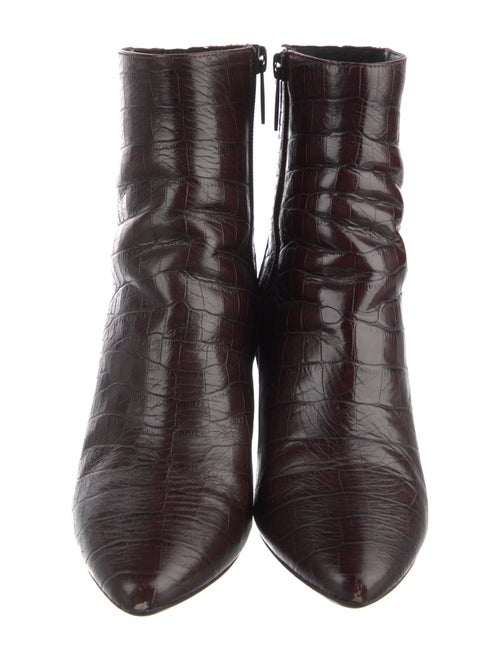 Aquatalia Embossed Leather Boots