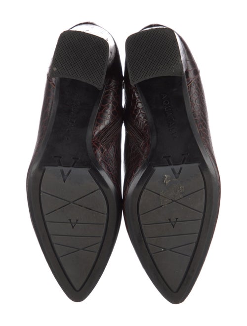 Aquatalia Embossed Leather Boots