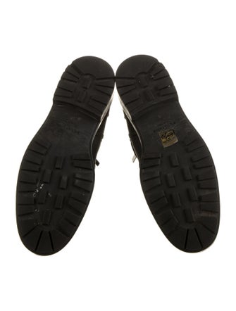 Aquatalia Leather Moto Boots