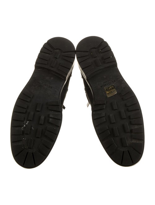 Aquatalia Leather Moto Boots