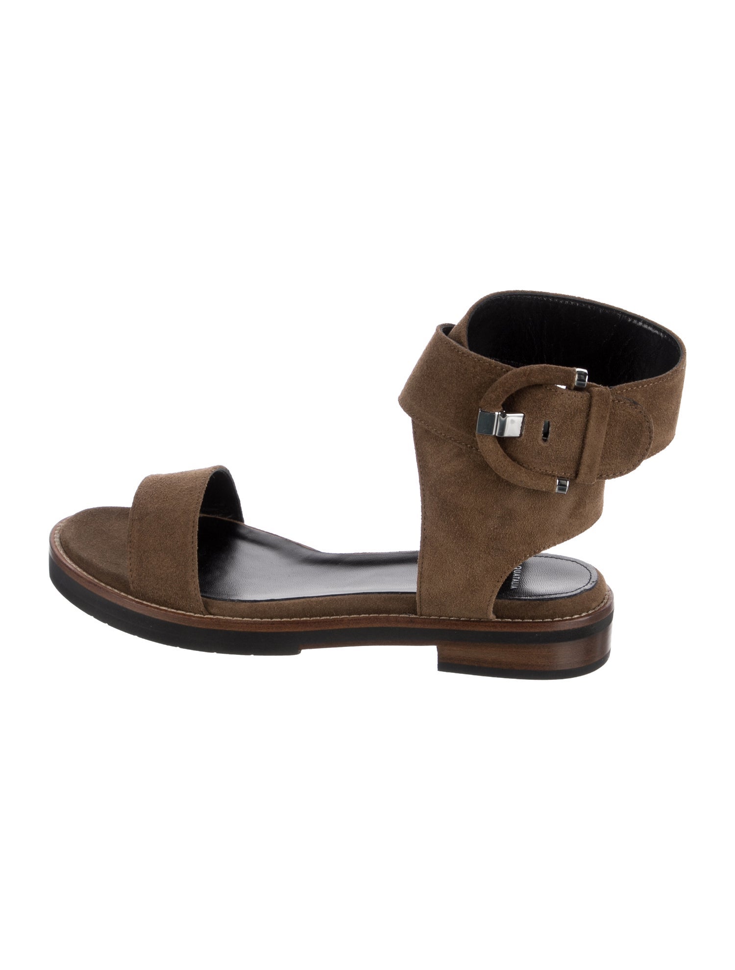 Aquatalia Suede Slingback Sandals