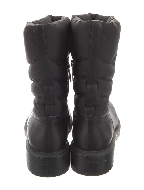 Aquatalia Leather Moto Boots