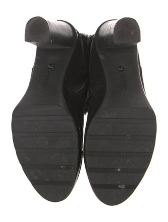 Aquatalia Suede Fur Trim Boots