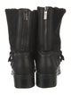 Aquatalia Leather Moto Boots