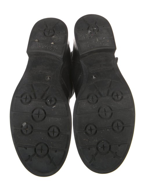 Aquatalia Leather Moto Boots