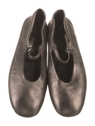 Aquatalia Leather Ballet Flats