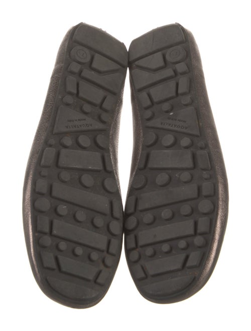 Aquatalia Leather Ballet Flats