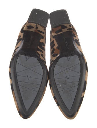 Aquatalia Ponyhair Animal Print Pumps