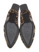 Aquatalia Ponyhair Animal Print Pumps