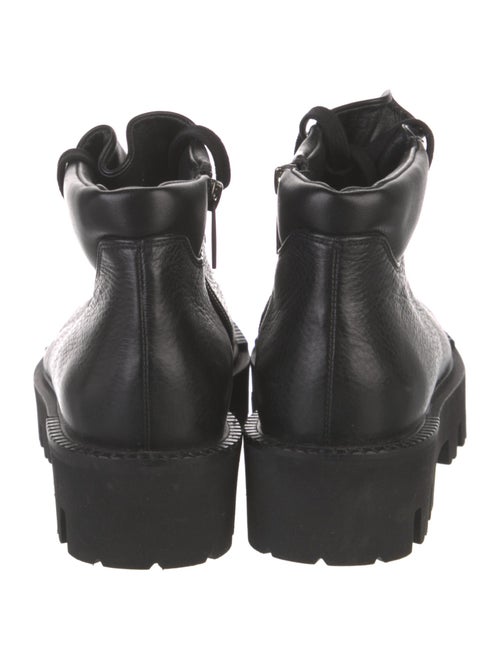 Aquatalia Leather Lace-Up Boots