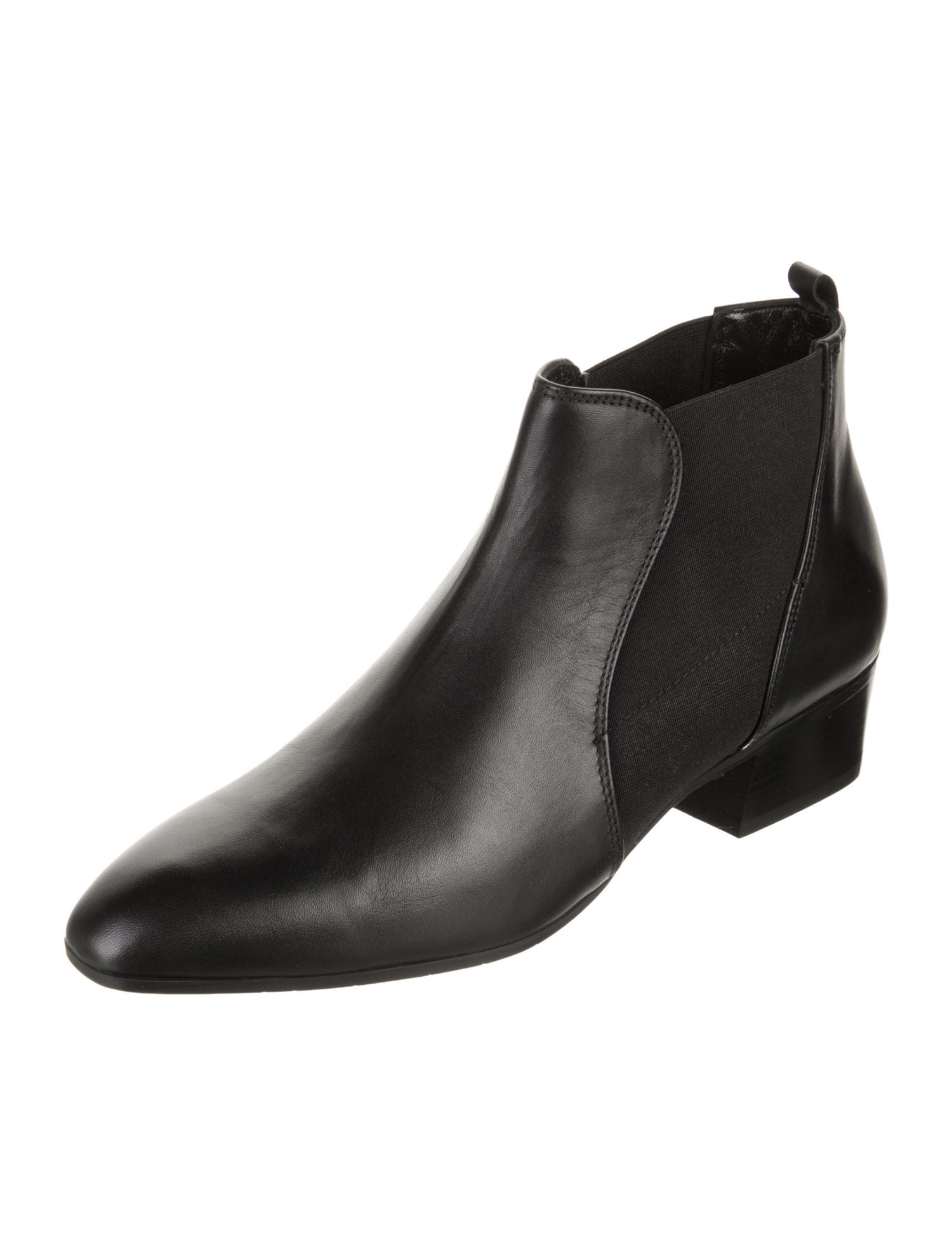 Aquatalia Leather Chelsea Boots