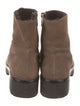 Aquatalia Suede Moto Boots