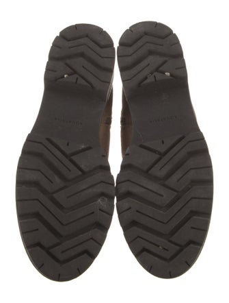 Aquatalia Suede Moto Boots