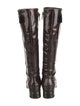 Aquatalia Patent Leather Riding Boots