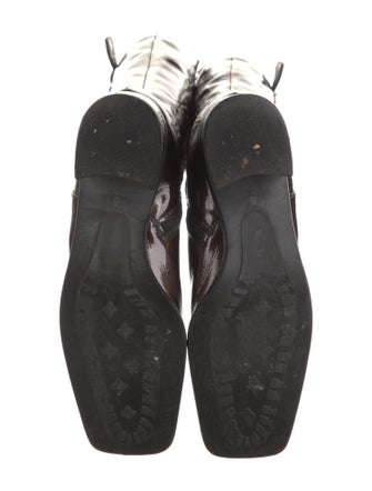 Aquatalia Patent Leather Riding Boots