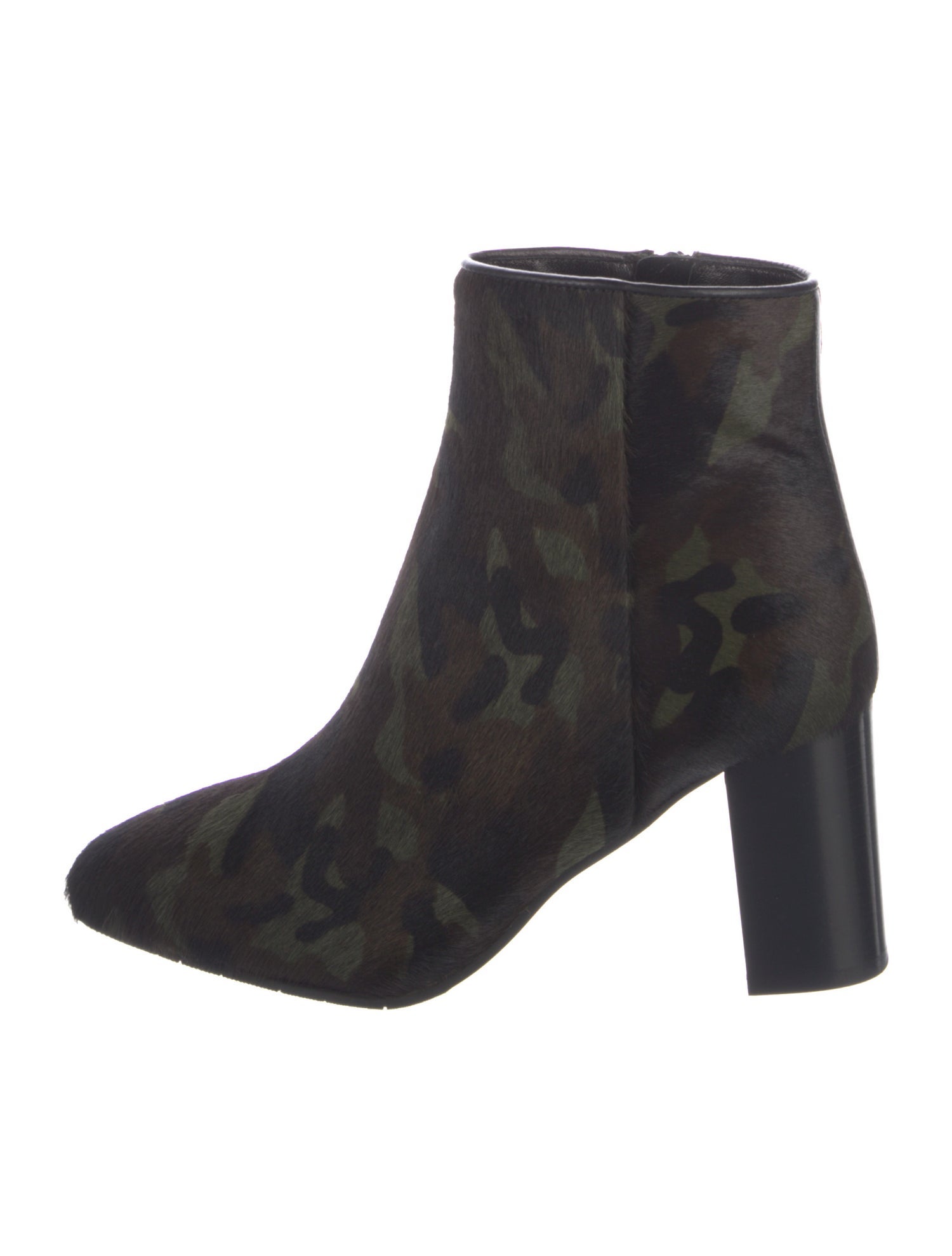 Aquatalia Ponyhair Camouflage Print Boots