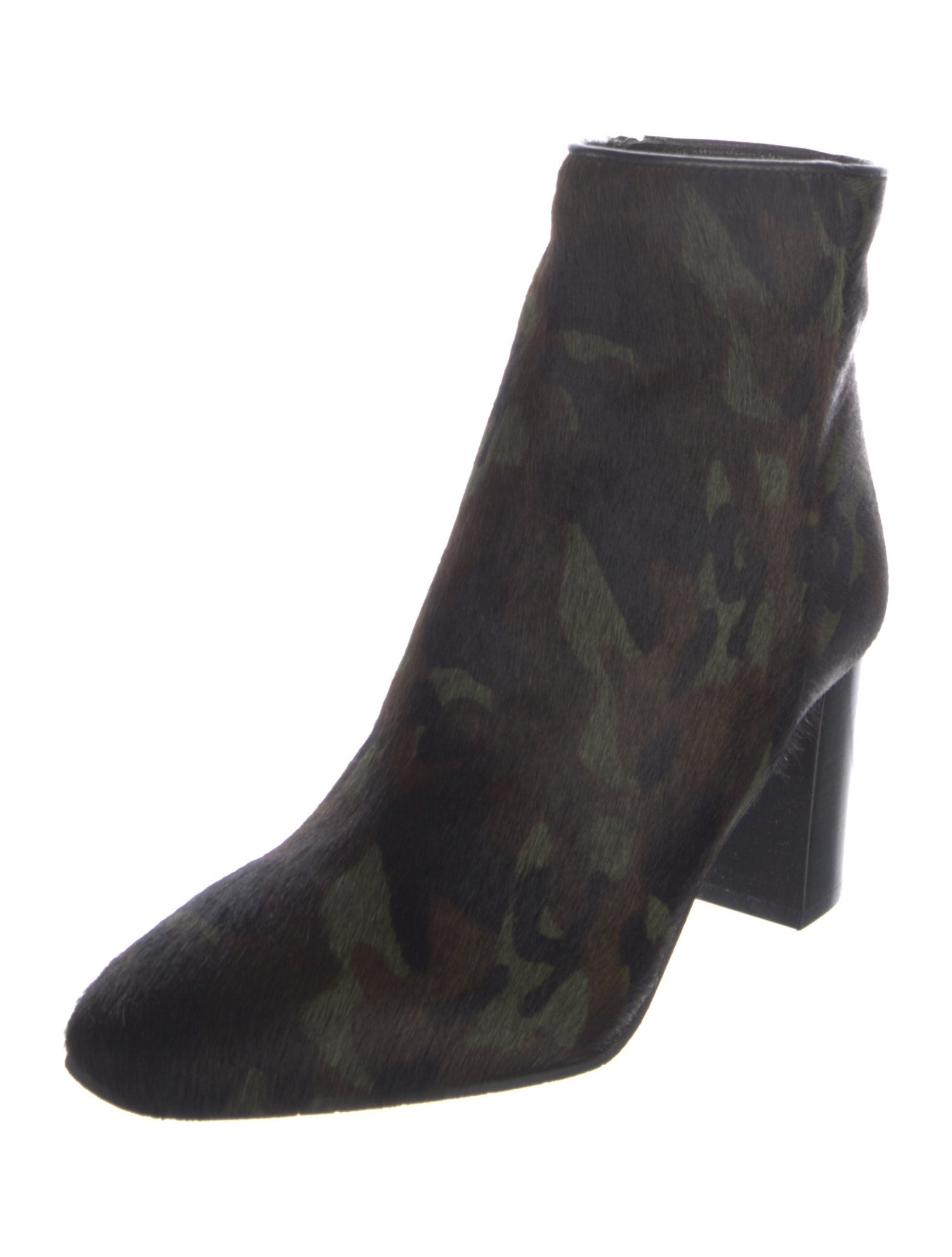 Aquatalia Ponyhair Camouflage Print Boots