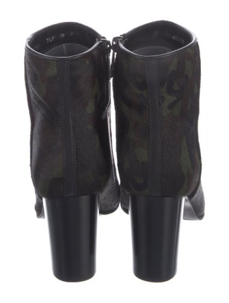 Aquatalia Ponyhair Camouflage Print Boots