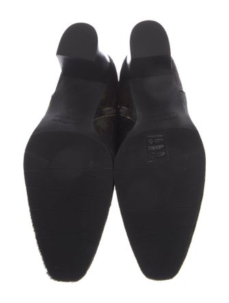 Aquatalia Ponyhair Camouflage Print Boots