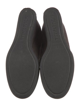 Aquatalia Suede Lace-Up Boots