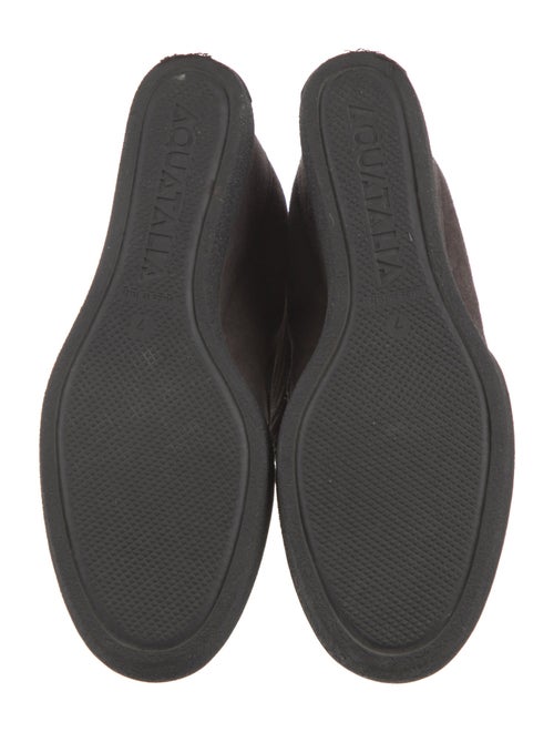 Aquatalia Suede Lace-Up Boots