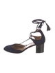 Aquatalia Suede D'Orsay Pumps