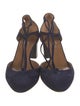 Aquatalia Suede D'Orsay Pumps
