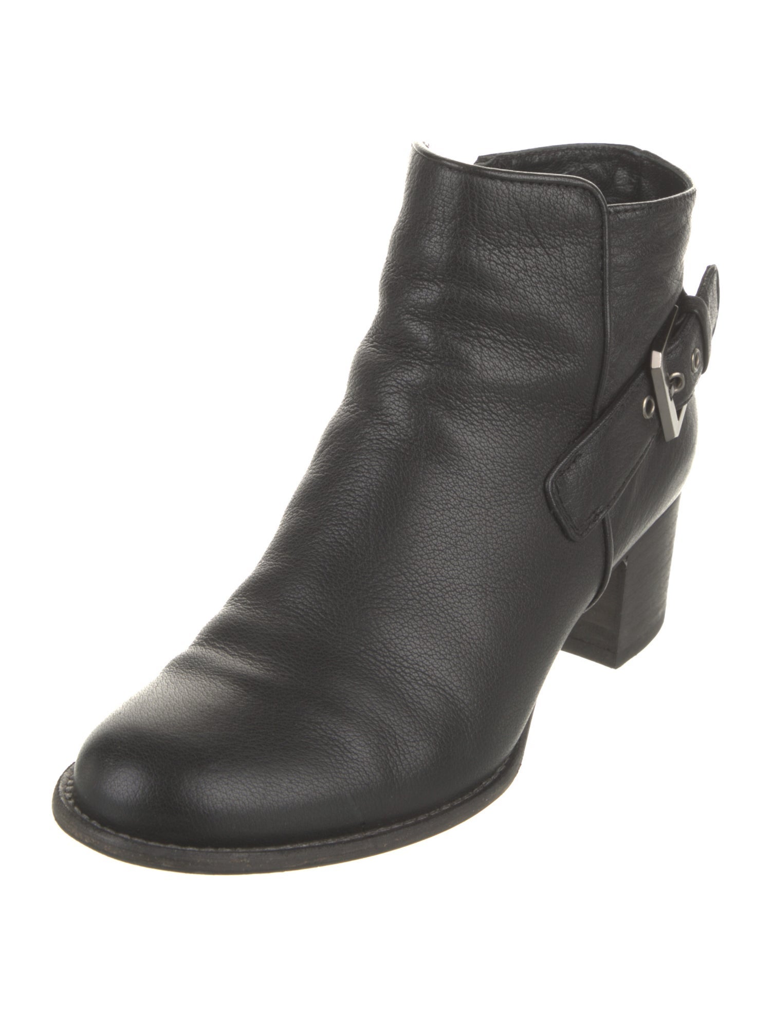 Aquatalia Leather Moto Boots