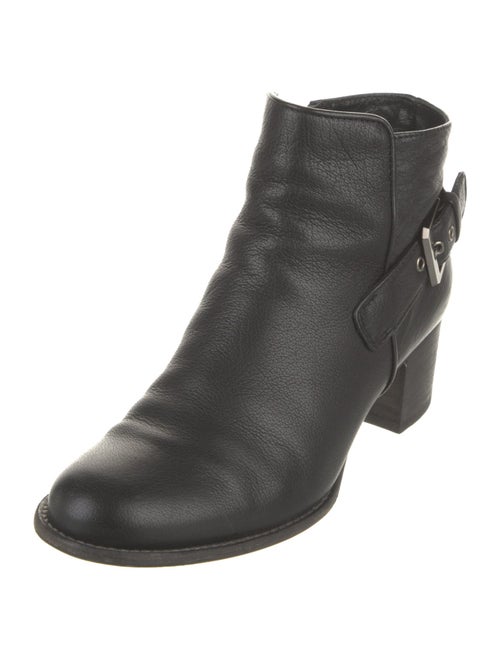 Aquatalia Leather Moto Boots