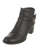 Aquatalia Leather Moto Boots