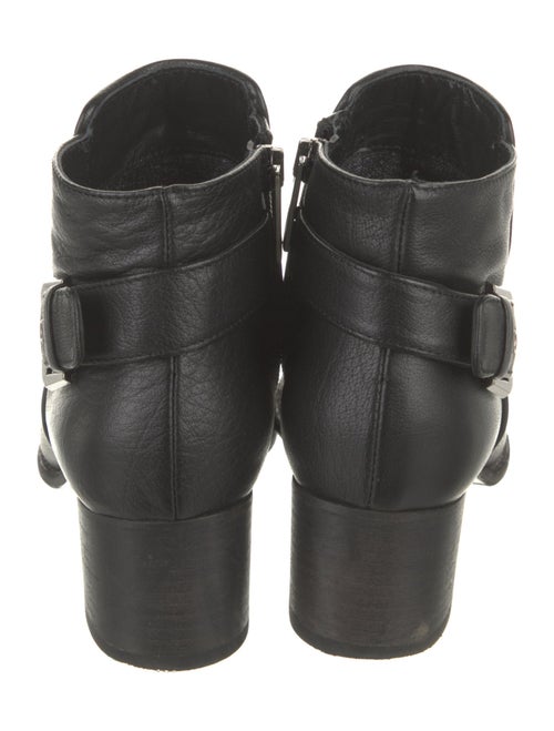 Aquatalia Leather Moto Boots