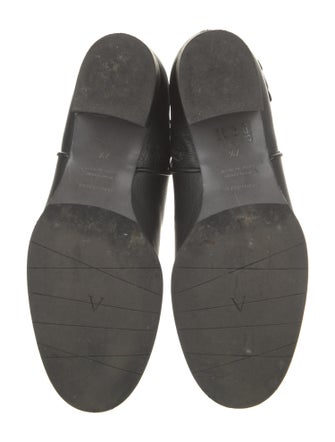 Aquatalia Leather Moto Boots