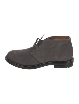Aquatalia Suede Lace-Up Boots