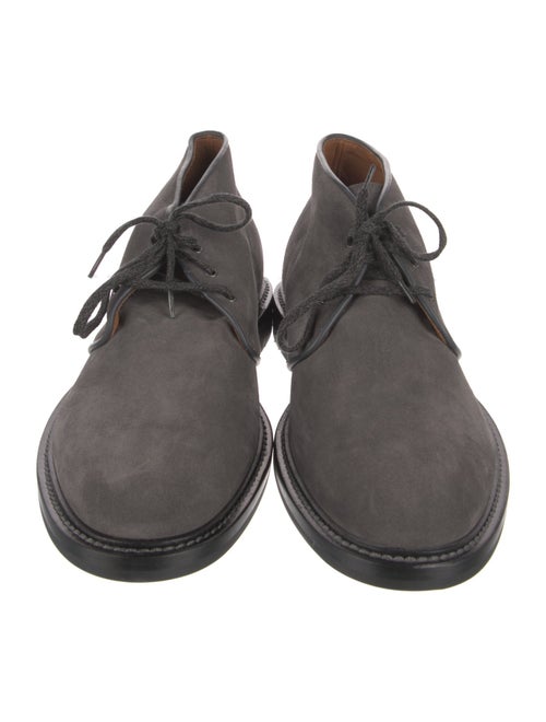 Aquatalia Suede Lace-Up Boots