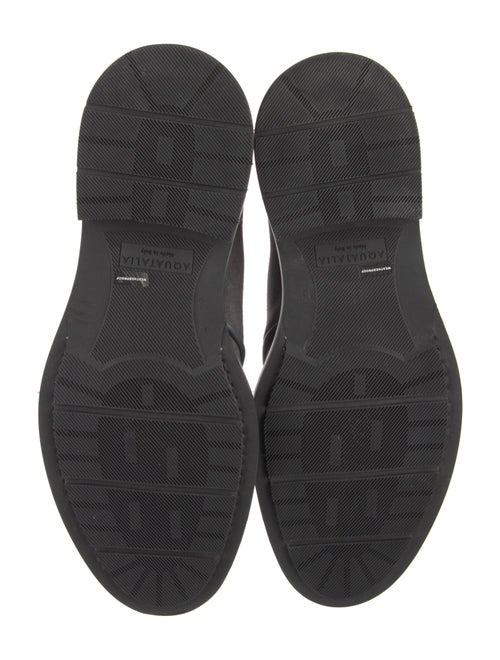 Aquatalia Suede Lace-Up Boots