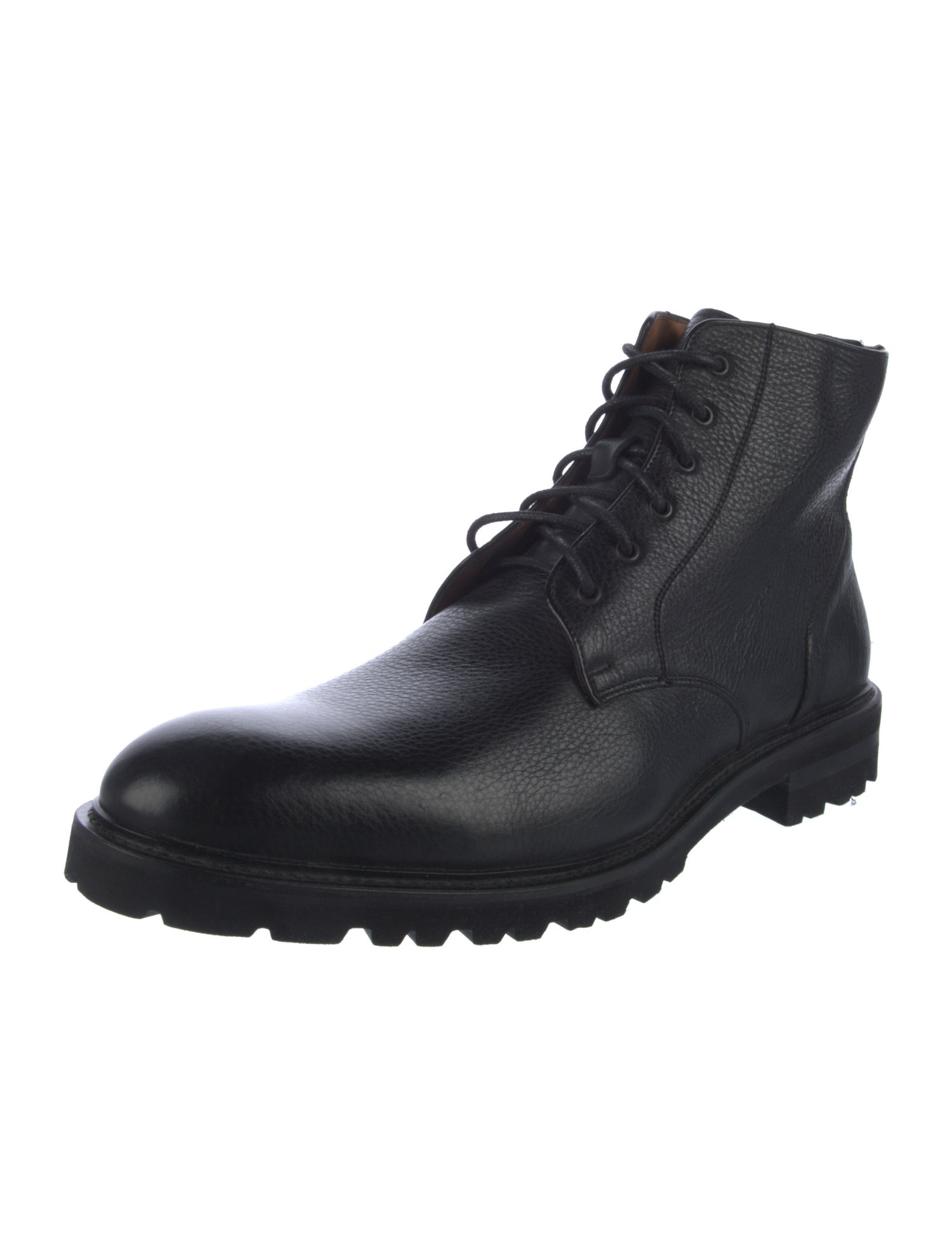 Aquatalia Leather Lace-Up Boots