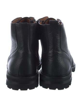 Aquatalia Leather Lace-Up Boots