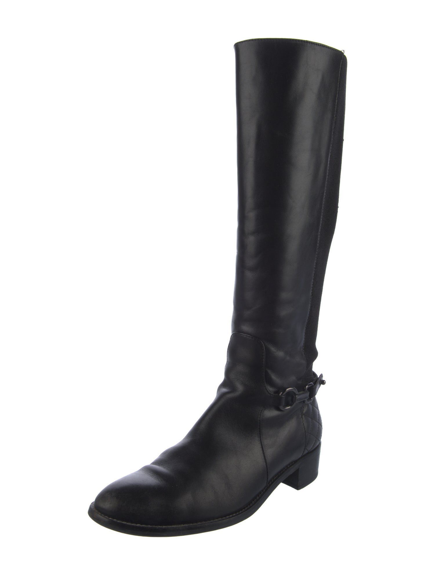 Aquatalia Leather Riding Boots